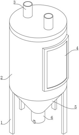 一种具有防堵塞功能的塑料母粒供料装置的制作方法