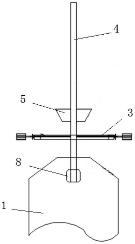 一种焦化塔除焦钻杆移动找正装置的制作方法