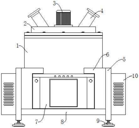 一种具有挡料机构的熔融装置的制作方法