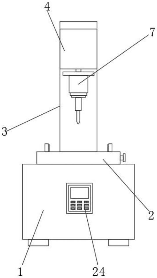 便于排热的模具粗加工用铣床的制作方法