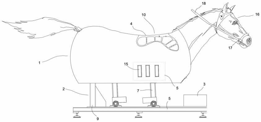 一种模拟马的制作方法