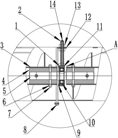 一种螺旋输送设备主轴连接装置的制作方法