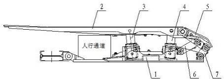 一种极薄煤层支护用液压支架的制作方法