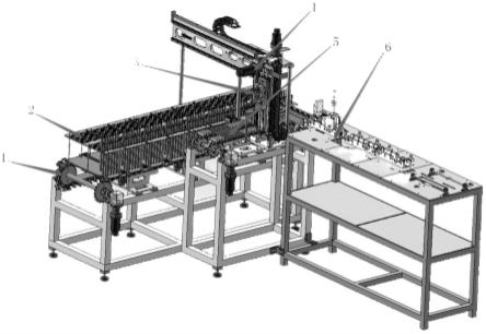 压输机自动装辊生产线的制作方法