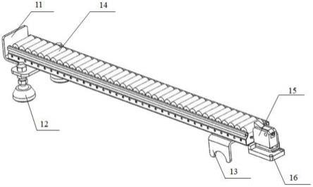 一种铺布机托板支撑架的制作方法