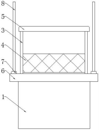 一种建筑施工用安全性高的防坠吊篮