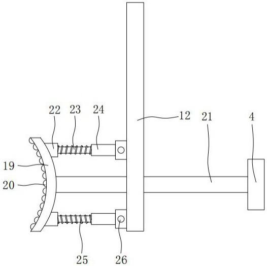 一种铝合金钢管加工的夹持固定结构的制作方法