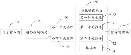 推挽式三态输出电路的制作方法