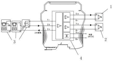 一种模拟输入二分电路的制作方法