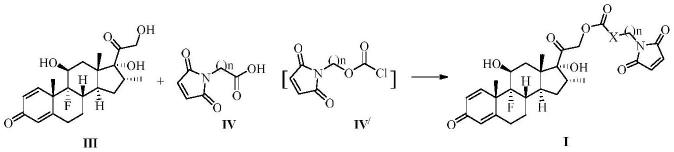 含有马来酰亚胺片段的地塞米松衍生物及其制备方法