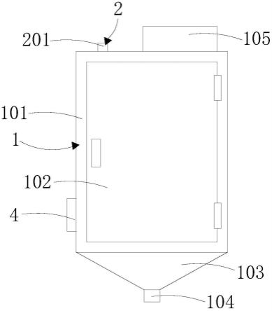 一种打包机用进料装置的制作方法