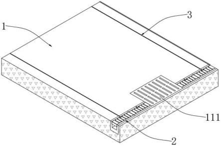 路面排水结构的制作方法