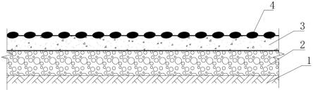 一种多孔陶粒路面的制作方法