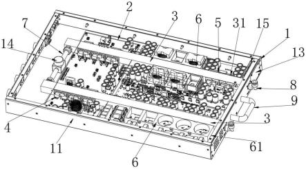 一种大功率激光器水冷散热电源模块的制作方法