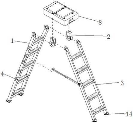 一种建筑工程施工用爬梯的制作方法