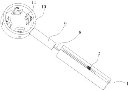 一种伸缩式物理透镜夹具的制作方法