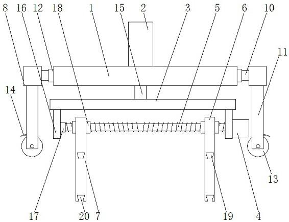 一种土建施工用基坑支护装置的制作方法