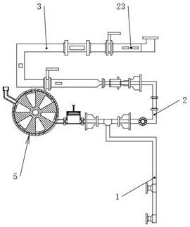 一种气化调压计量撬计量调压管路的制作方法