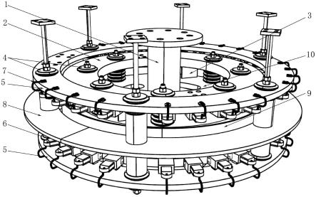 高转速水轮发电机转子集电装置的散热结构的制作方法