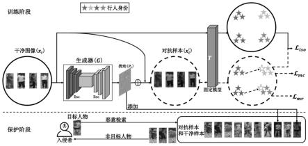 一种用于行人重识别的基于样本孤立机制的身份隐私保护方法和系统