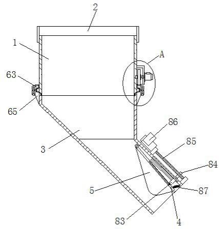 一种出料口的均匀布料装置的制作方法