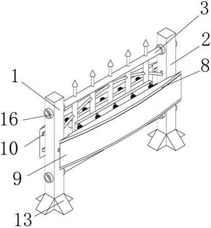 一种市政工程围栏的制作方法