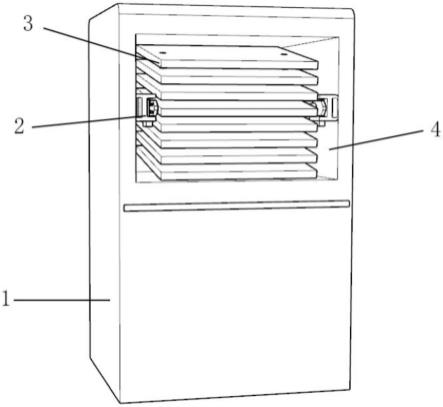 一种立式空调导风板滑动支撑结构的制作方法