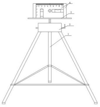 一种粉刷石膏冲筋校准调平仪器的制作方法