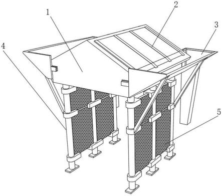 一种建筑施工防护棚的制作方法