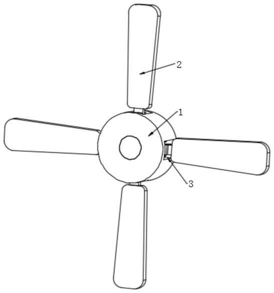 一种可拆卸式风机叶轮的制作方法