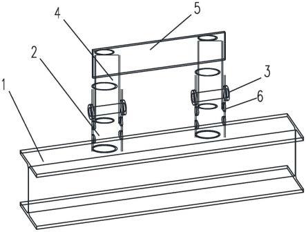 用于钢构件的可调式支撑定位装置的制作方法