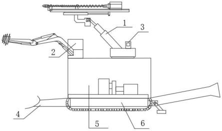一种适用于快速掘进易于移动智能锚杆台车