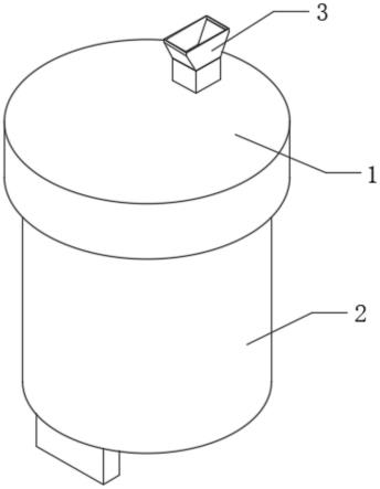 一种胞嘧啶核苷生产加工用预处理罐的制作方法