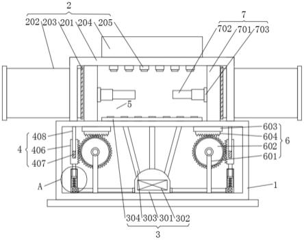 一种玩具生产用喷漆模具表面速干处理装置的制作方法