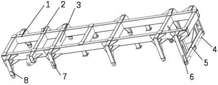一种客梯车车架焊合耳座定位工装的制作方法