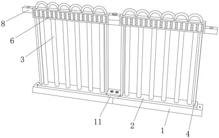 一种防护栏的制作方法