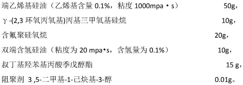 一种耐高温有机硅凝胶及其制备方法与流程