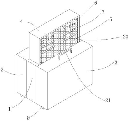 一种建筑工程装修用便携式工具挂架的制作方法