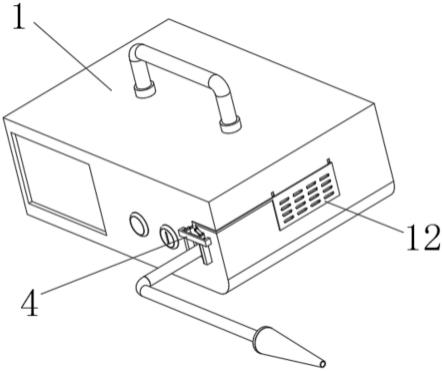 一种建筑幕墙检测用的气密性检测仪的制作方法