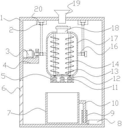 一种建筑保温材料生产用搅拌装置的制作方法