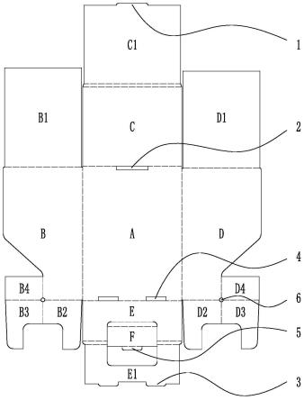 商超展示盒裁片的制作方法