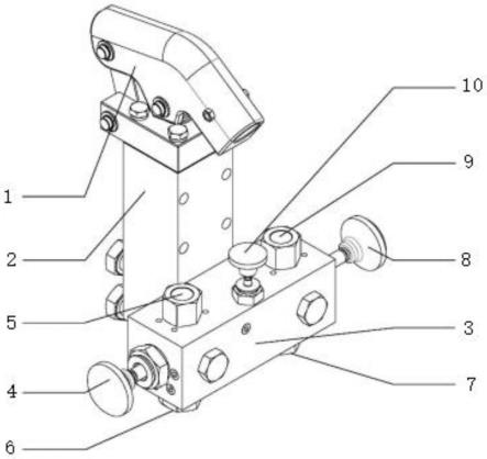 一种带自动复位的手动液压泵的制作方法