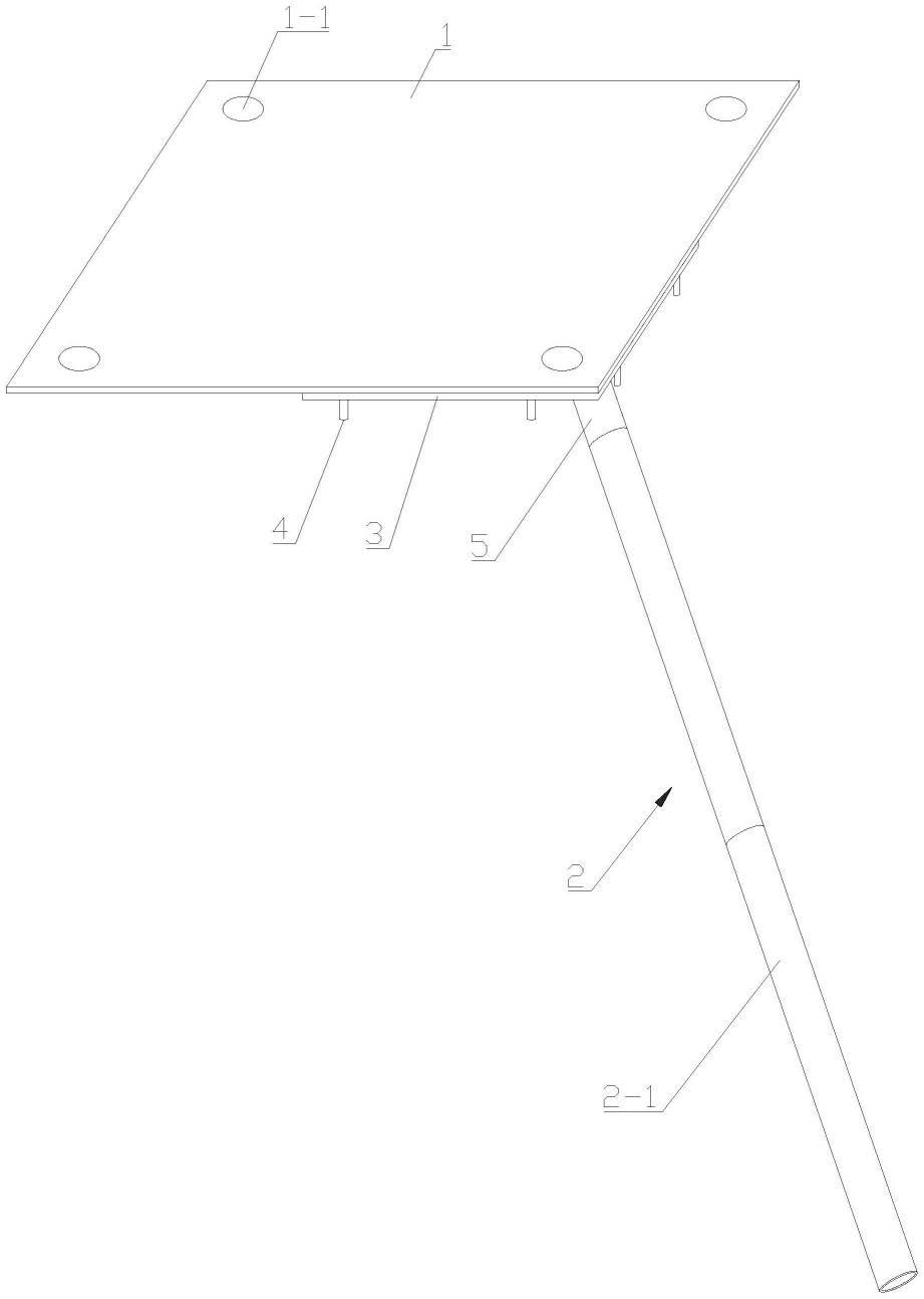 一种板底构造柱主筋定位工具的制作方法