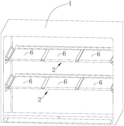一种冰箱储物隔板结构