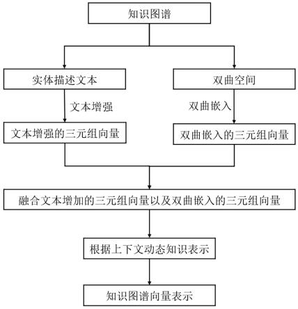 多源信息融合增强的知识图谱表示学习方法