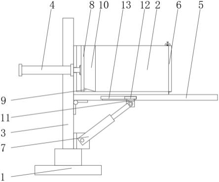 一种建筑土建用施工现场卸料装置的制作方法