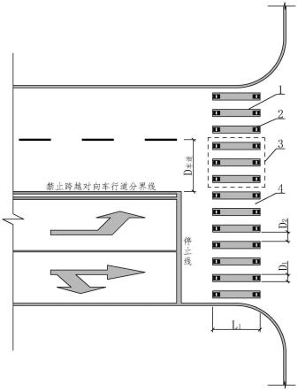 一种友好型智慧人行横道路面处置结构及其施工方法