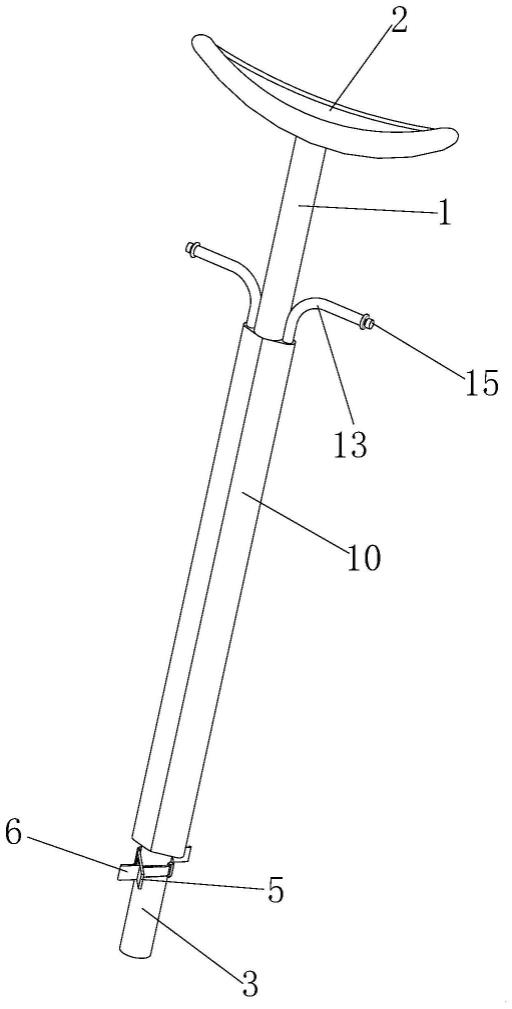 一种重症监护室用防止管体使用时发生扁瘪的导尿装置的制作方法