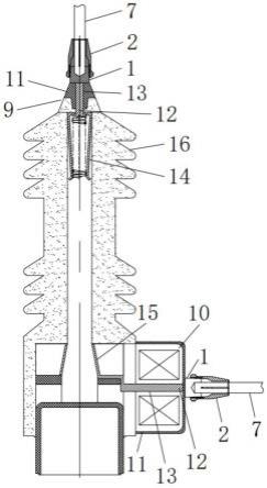 一种熔断器快速接线装置和封闭式熔断器的制作方法