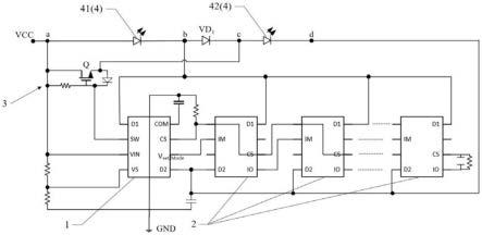 芯片控制电路以及LED灯具的制作方法